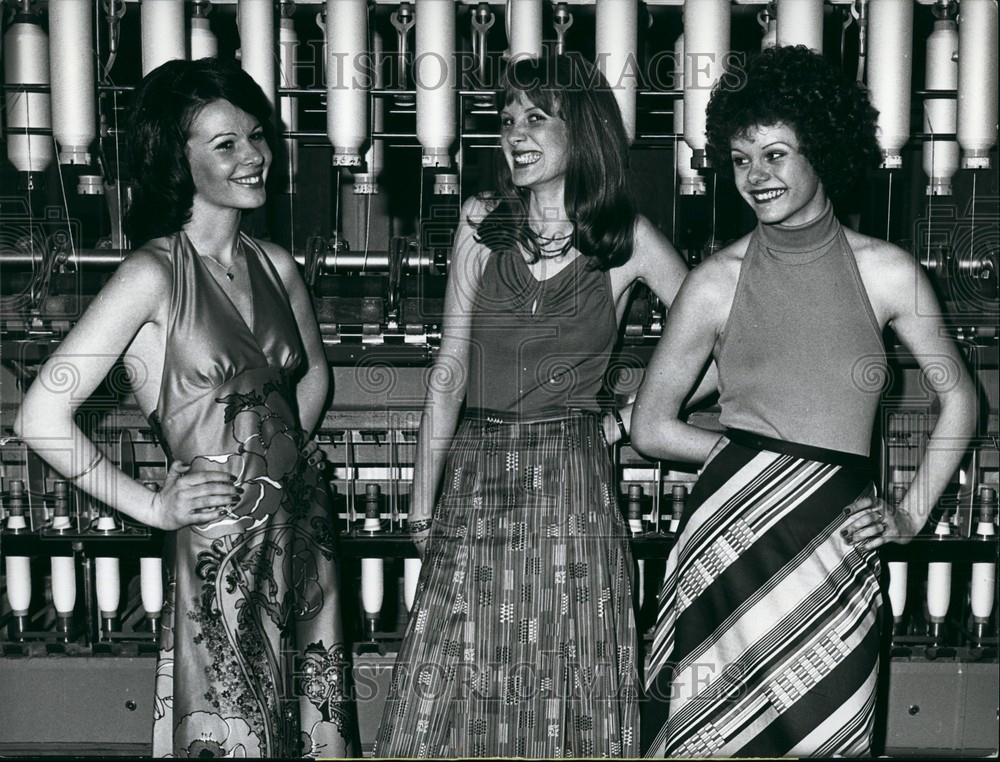 1974 Press Photo Swiss Cover Girl 1974 contestants - KSG12265