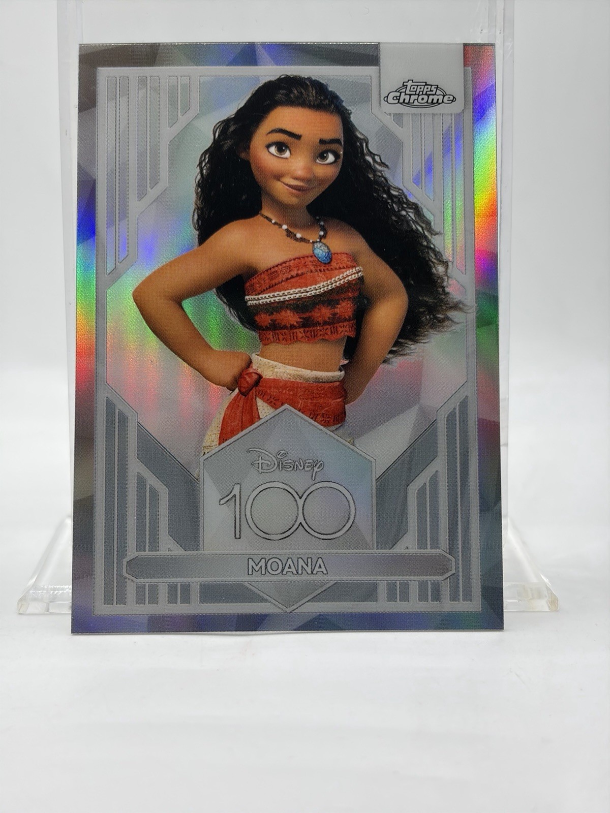 2023 Topps Chrome DISNEY 100 REFRACTOR #2 MOANA