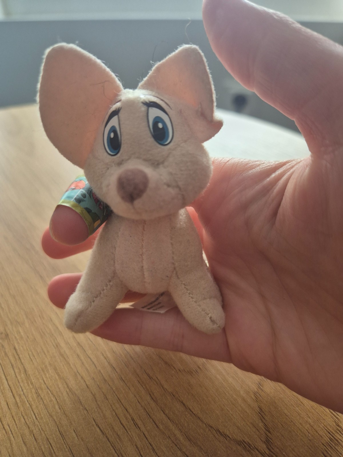 Rare 2001 Tramp 3.5 plush Figure MacDonald's Europe Disney Lady and the Tramp 2