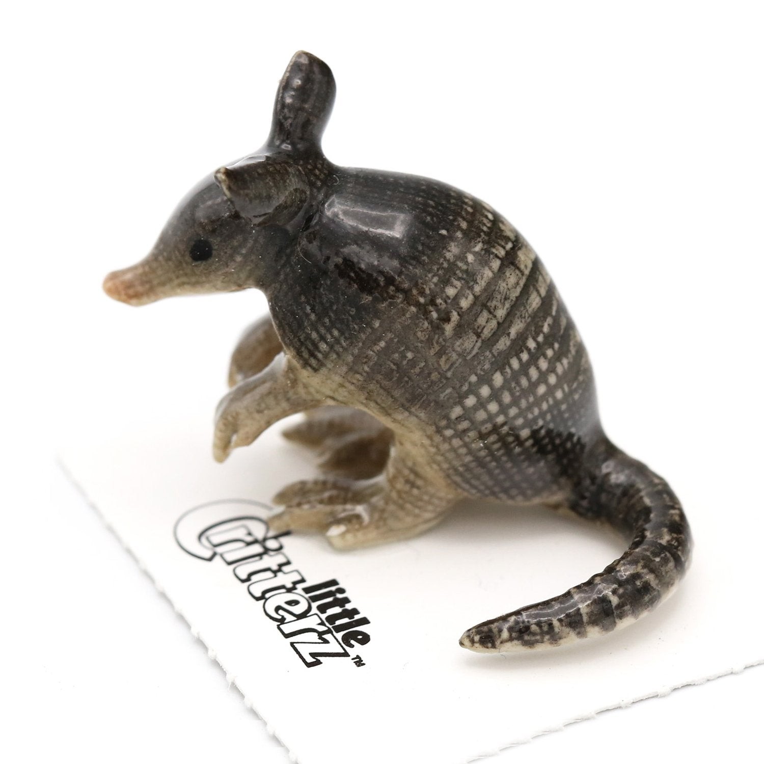 Little Critterz Gray - Armadillo 