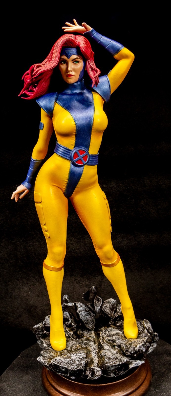 Jean Grey Pheonix Resin Figure Pro Painted 1/6 Scale + Signed COA
