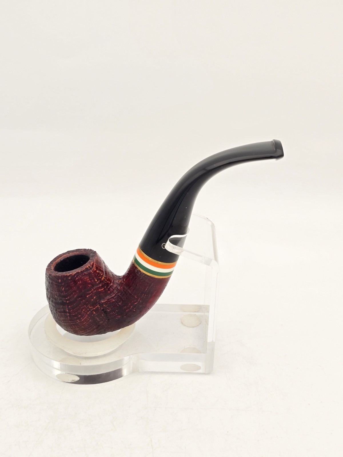 Peterson St. Patrick\'s Day 2026 #230 Sandblasted Bent Brandy Unsmoked