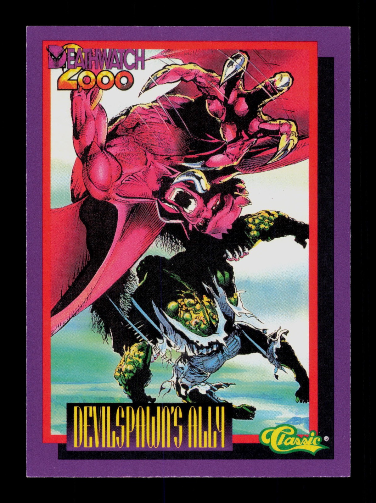 Devilspawn\'s Ally 24 Deathwatch 2000 1993 Trading Card TCG