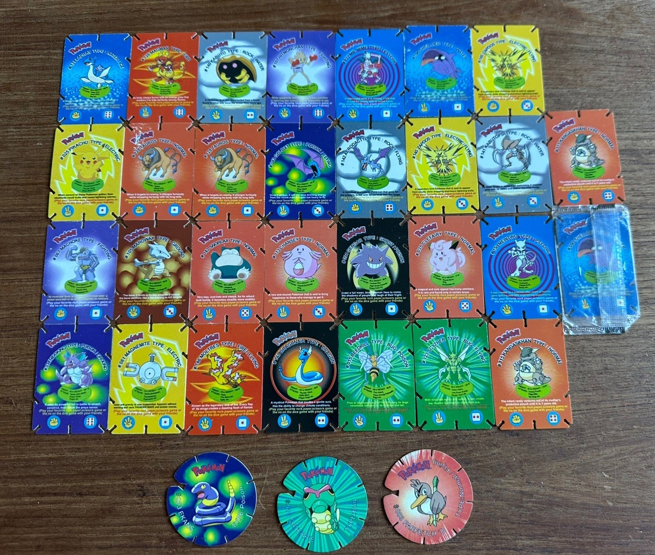 Extremely Rare Vintage Jenga Cards - Cheetos India 2004 - x 30 + x3 Tazo