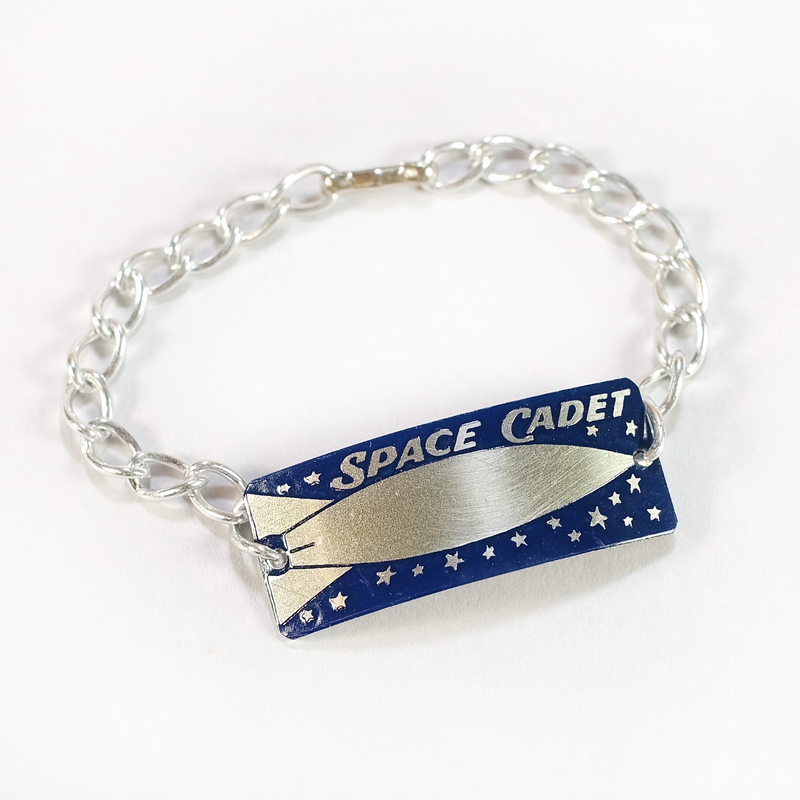 1950s Kellogg's Tom Corbett Space Cadet Rocket Bracelet Toy Cereal Premium
