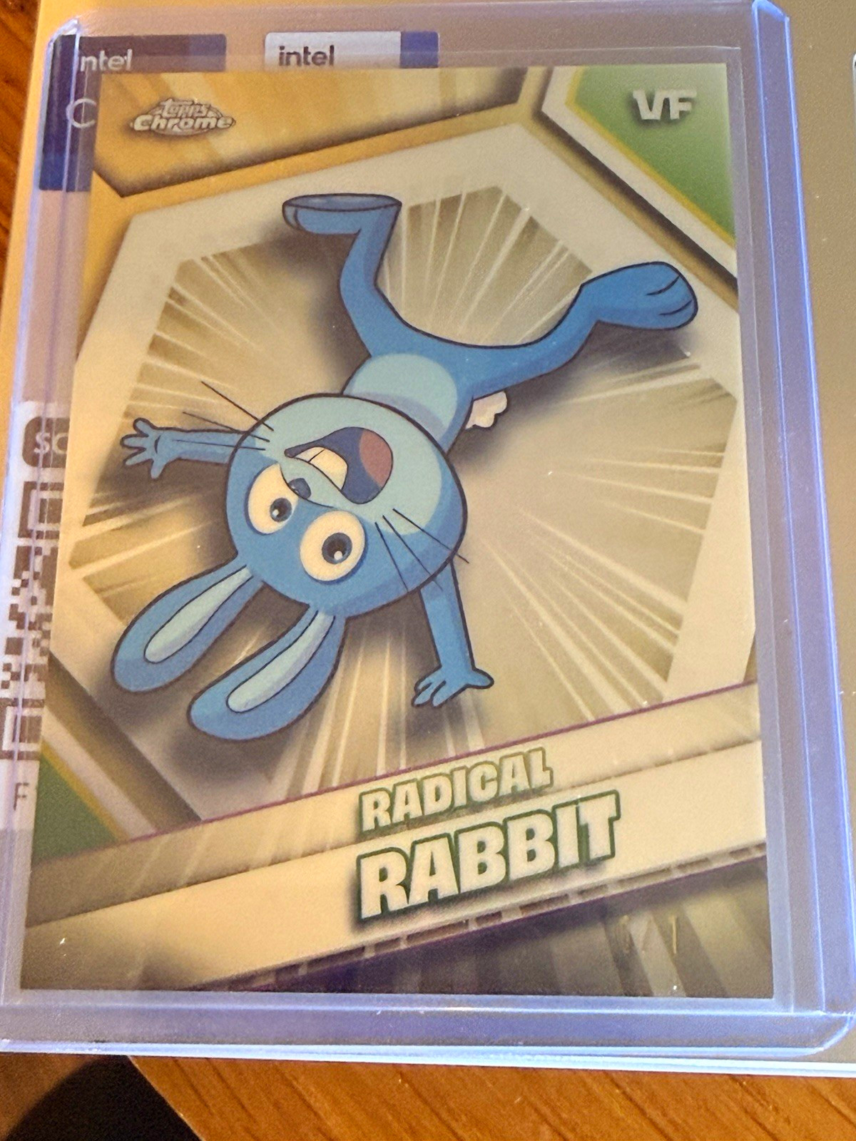 Topps 2021 Topps Chrome VeeFriends Radical Rabbit Base Set Card #VF 1/1