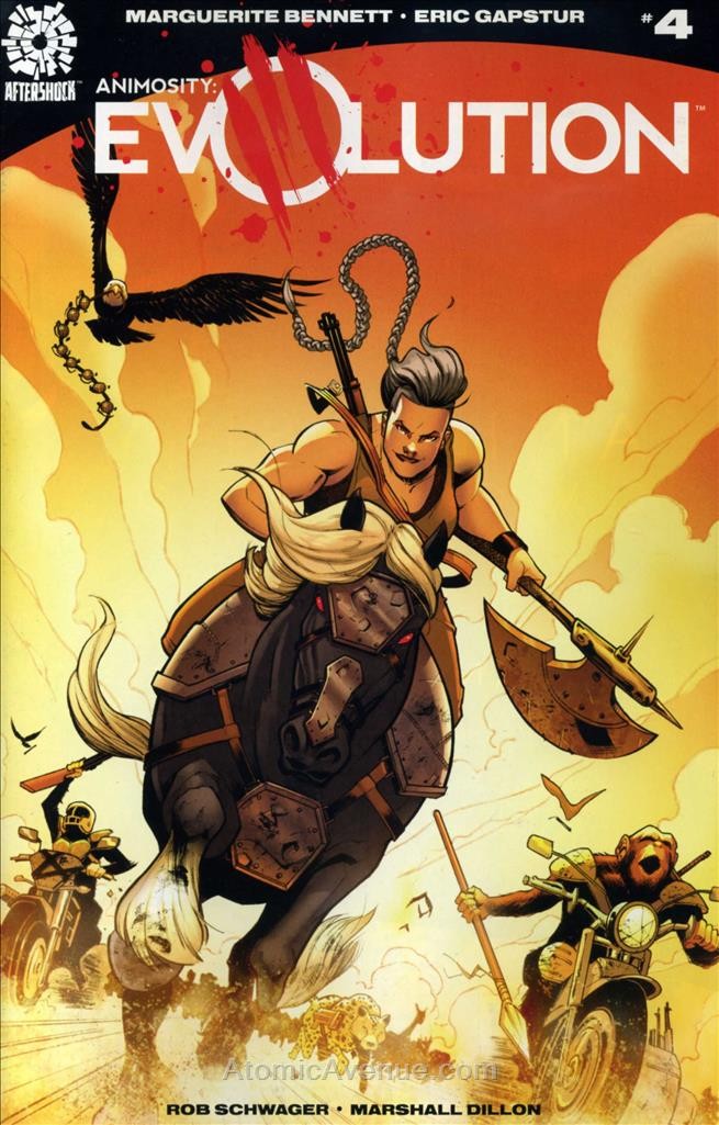Animosity: Evolution #4 VF/NM; AfterShock | w/Bag+Board