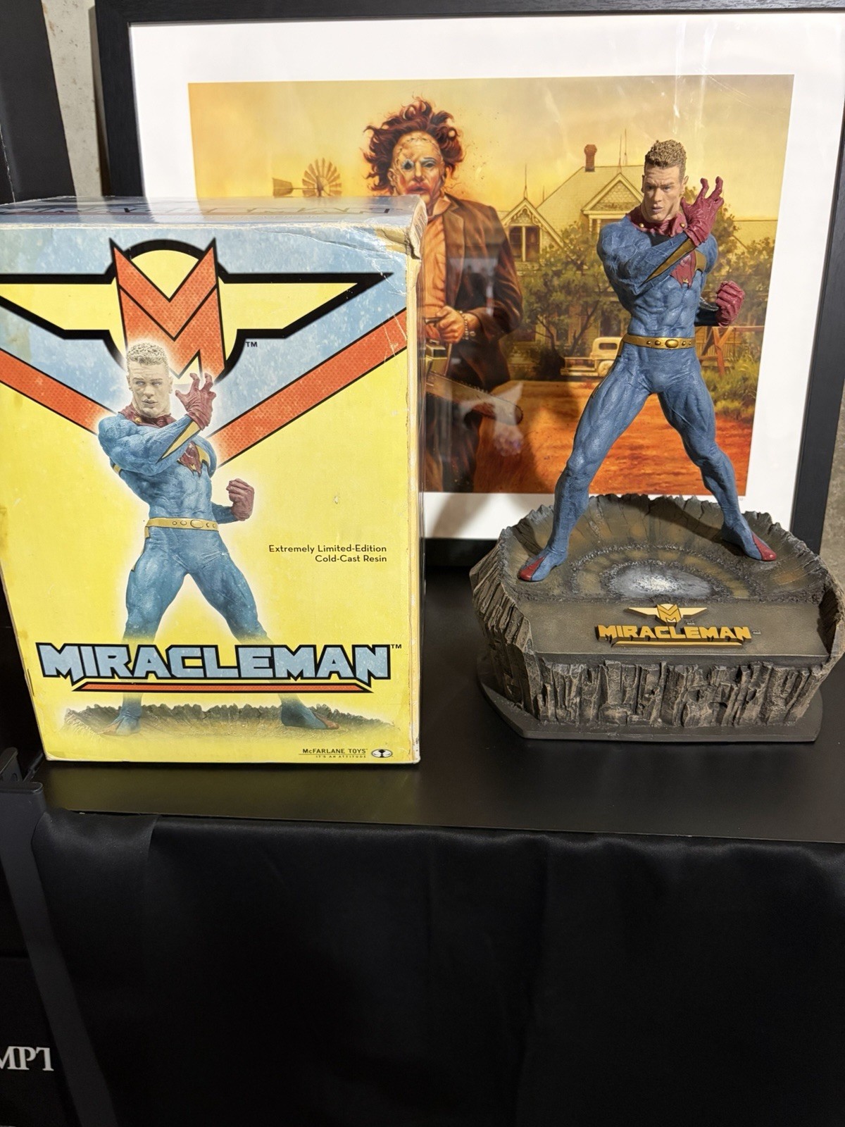 Miracleman Extremely Limited-Edition Cold Cast Resin Statue McFarlane Toys MINT