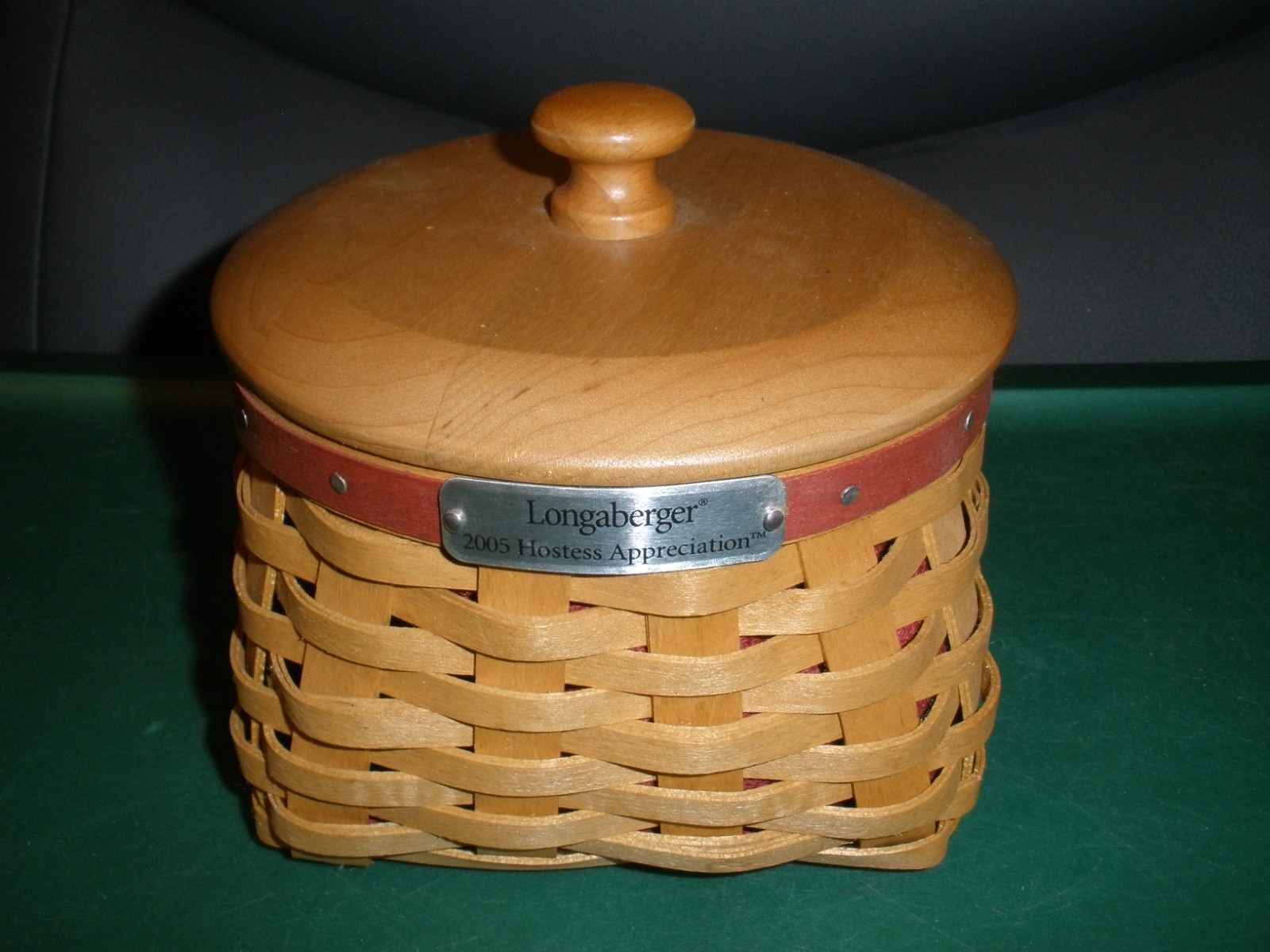 Longaberger 2005 Hostess Appreciation Basket Combo with Lid 4