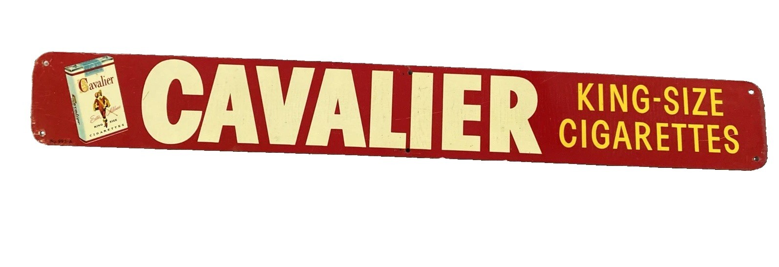 VINTAGE CAVALIER CIGARETTES ADVERTISING  RARE 