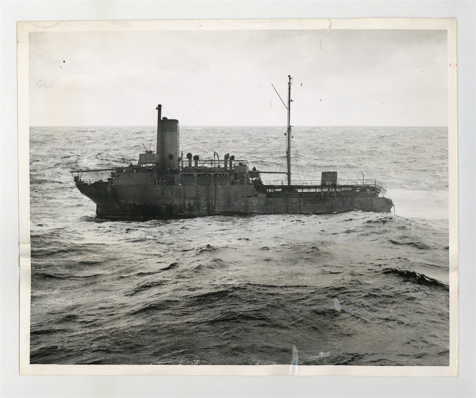 U.S. Coast Guard Rescues Allied Ship 1943 Attacked By Nazis Type 1 Photo J15769