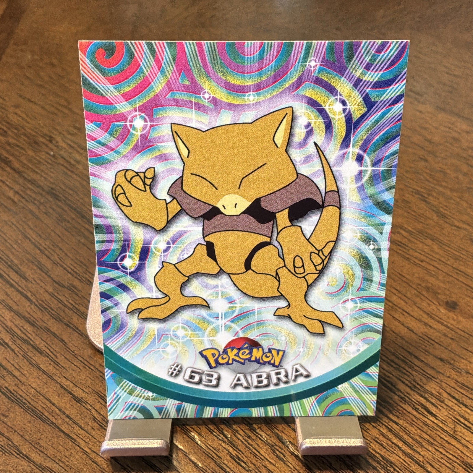 Abra 1999 Topps Pokemon TV Animation Edition Series 1 #63 Topps