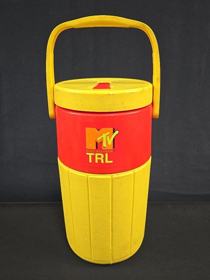 Vtg Rare Coleman MTV TRL Total Request Live Slim Jim Water Cooler