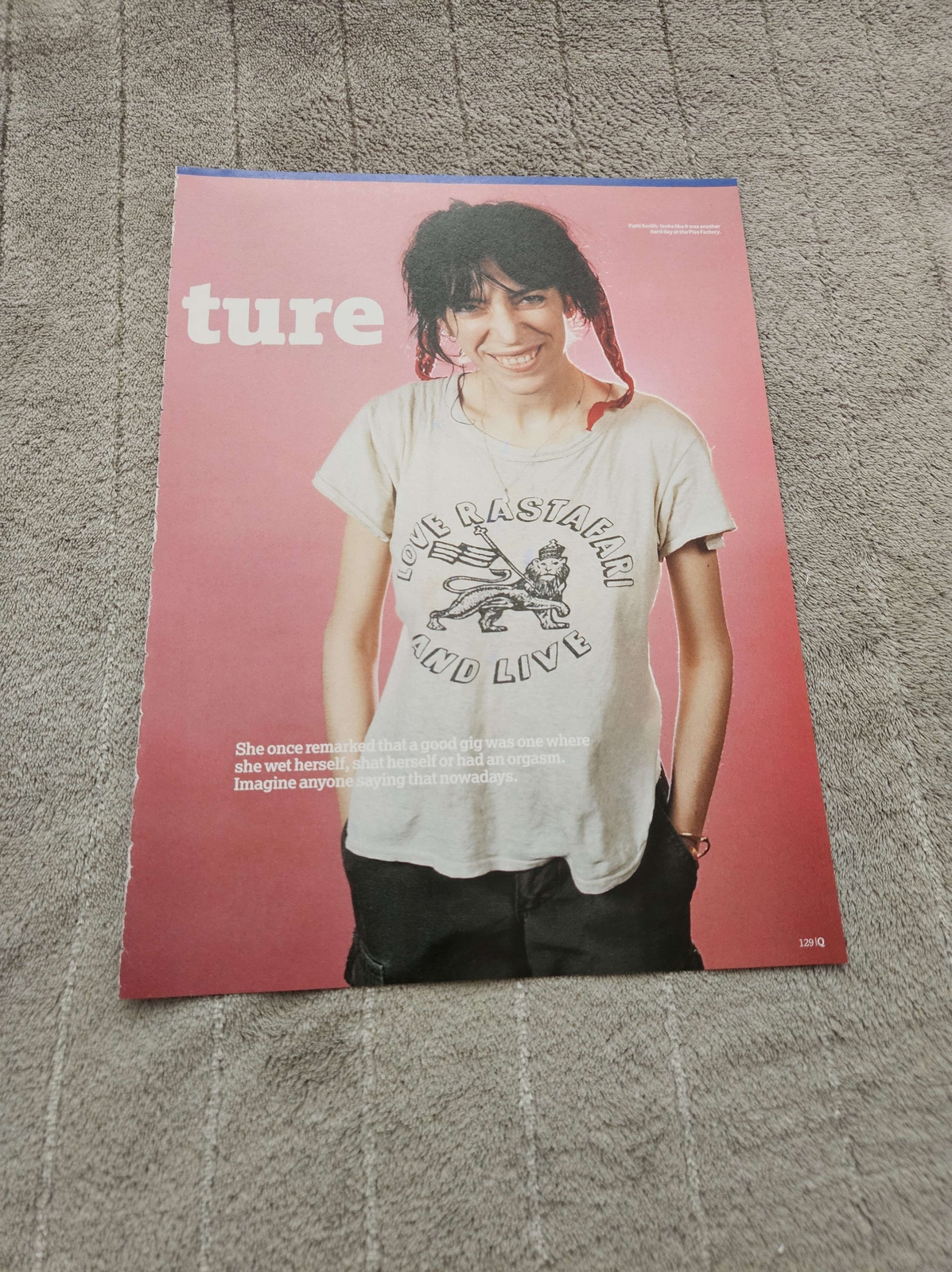 FPOT224 MAGAZINE PIN UP PICTURE/POSTER 11X8\