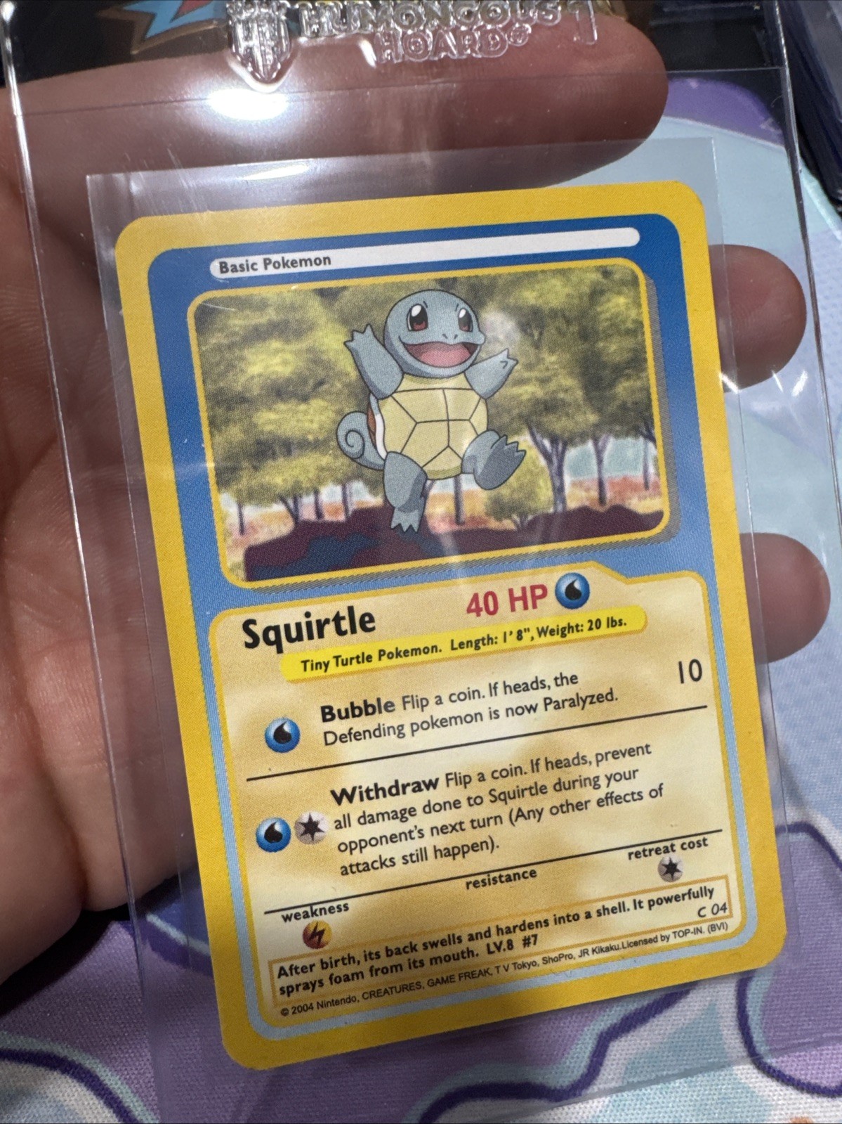 Squirtle Funskool Pokemon India single card