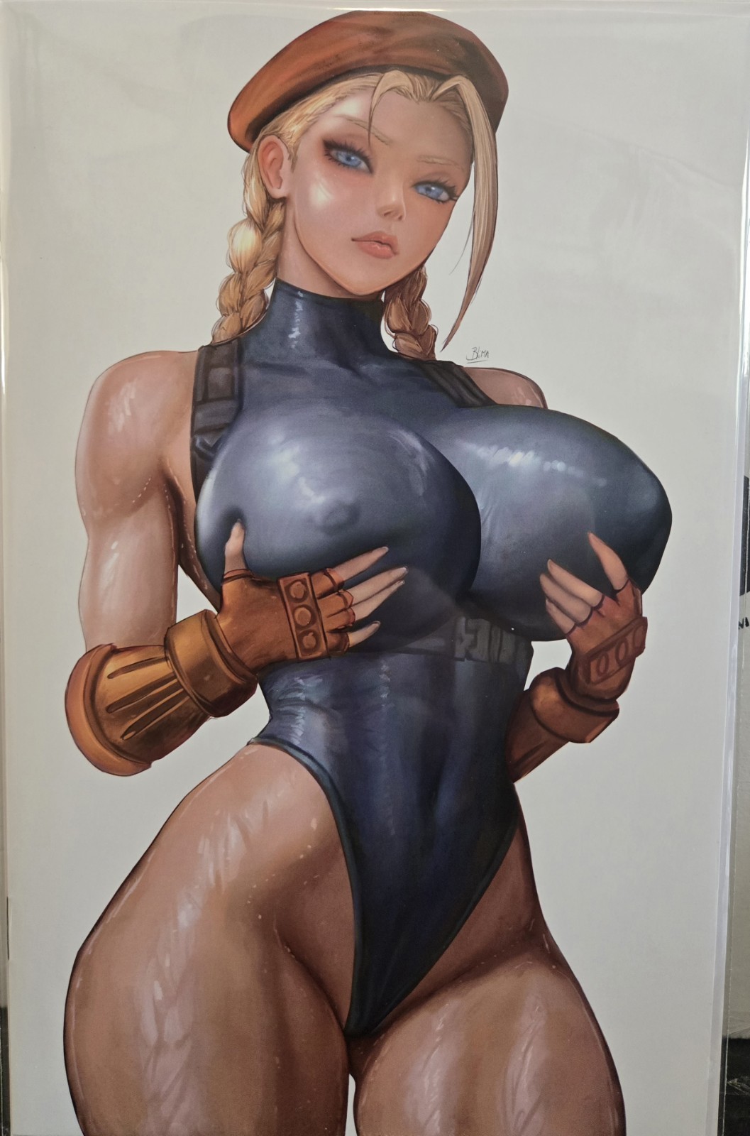 CAMMY Boundless Fantasy #1 BLIMAX rare NICE Sexy Comic Book RMC Street Fighter
