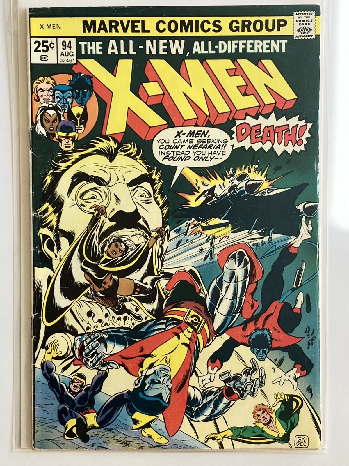 Marvel Comics UNCANNY X-MEN (1963 1st Series) #94
