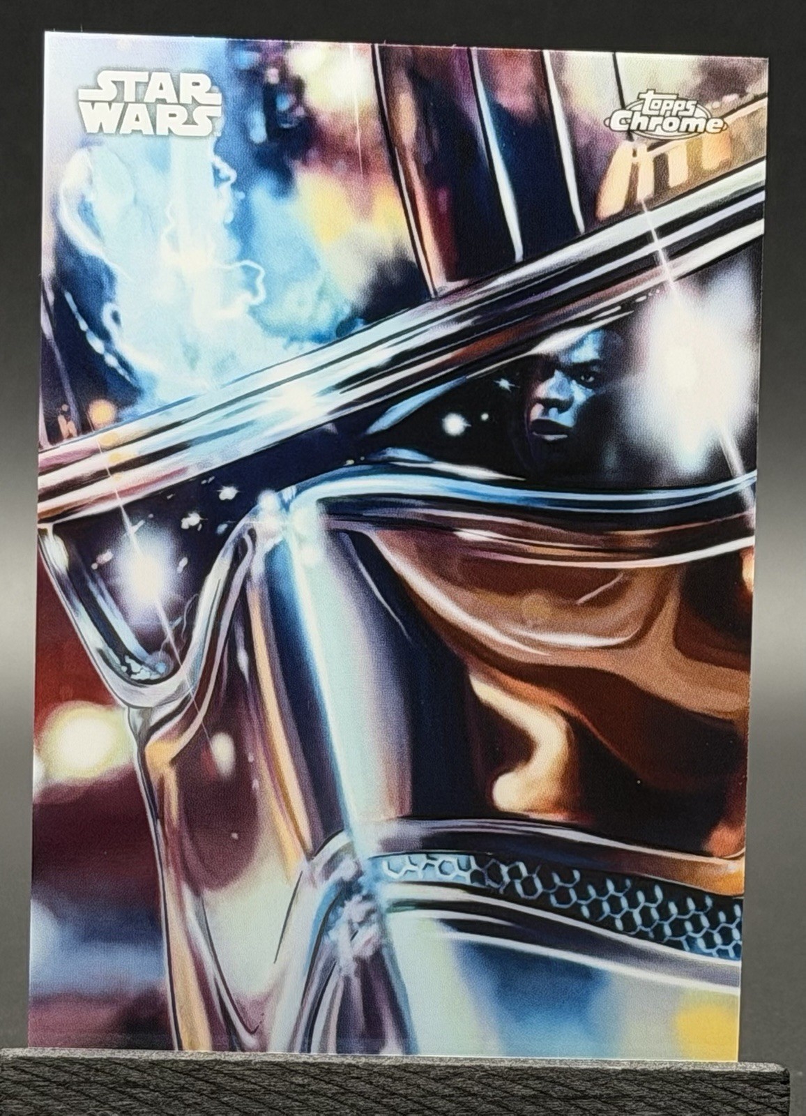 2026 Topps Chrome Star Wars The Traitor #R-16 Reflections - Captain Phasma Finn