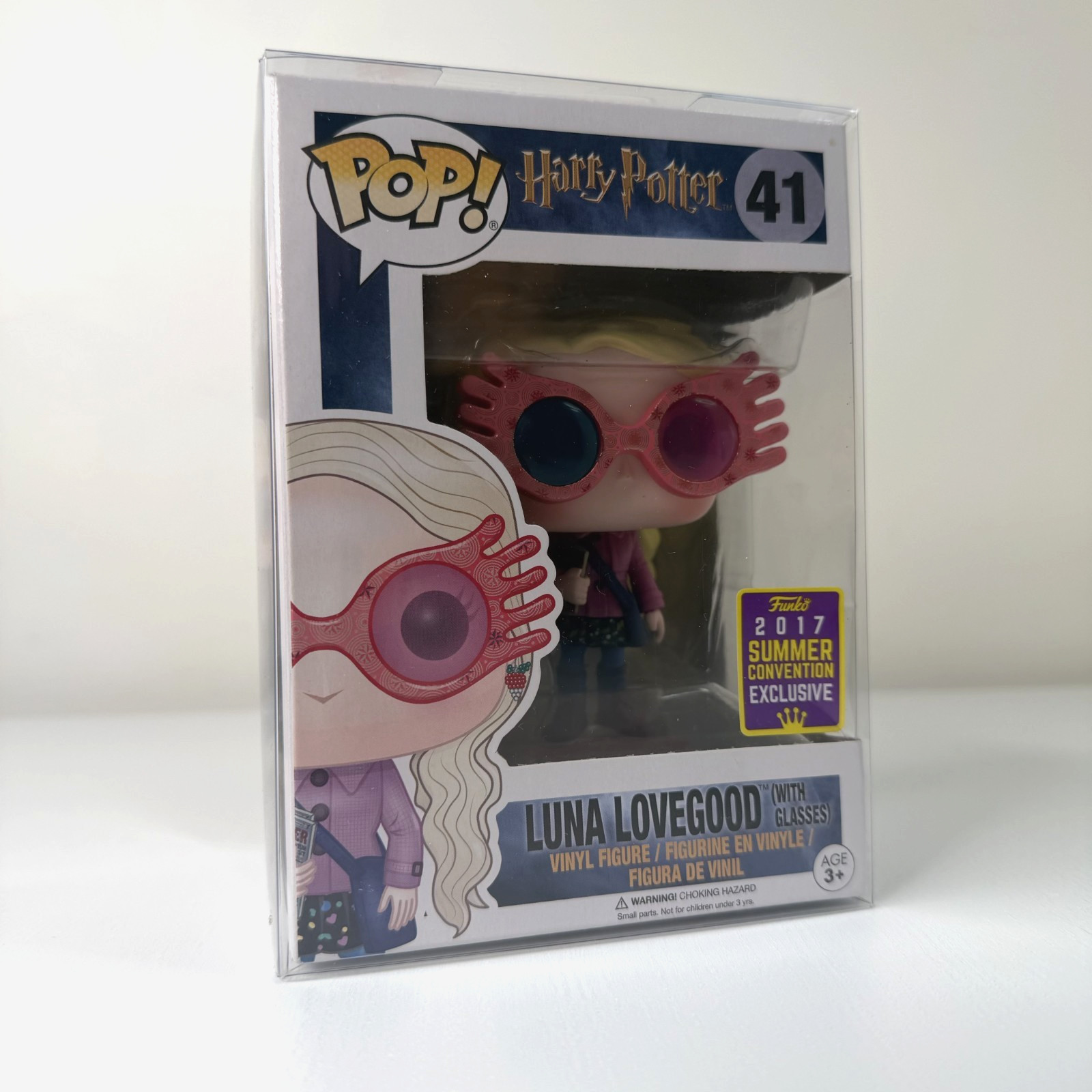 Funko Pop #41 Luna Lovegood With Glasses 2017 San Diego Comic Con Exclusive