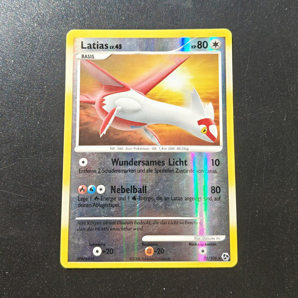 Latias Lv. 45 Vintage Reverse Holo Pokemon | EN | Epic Encounters 22/106