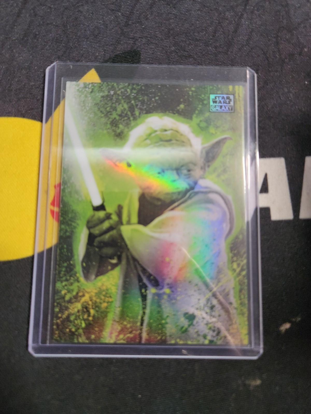 2026 Topps Chrome Star Wars Galaxy YODA Force Energy SP #FE-3