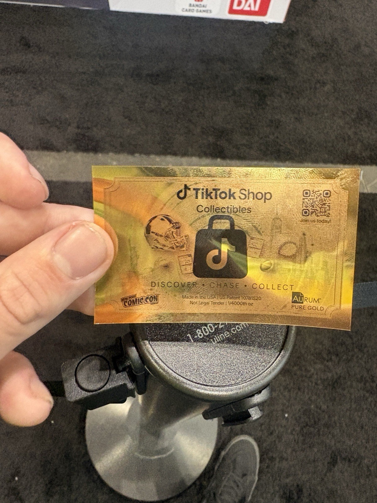 New York Comic Comic Con Tik Tok Shop Pure Good Ticket Limited Edition