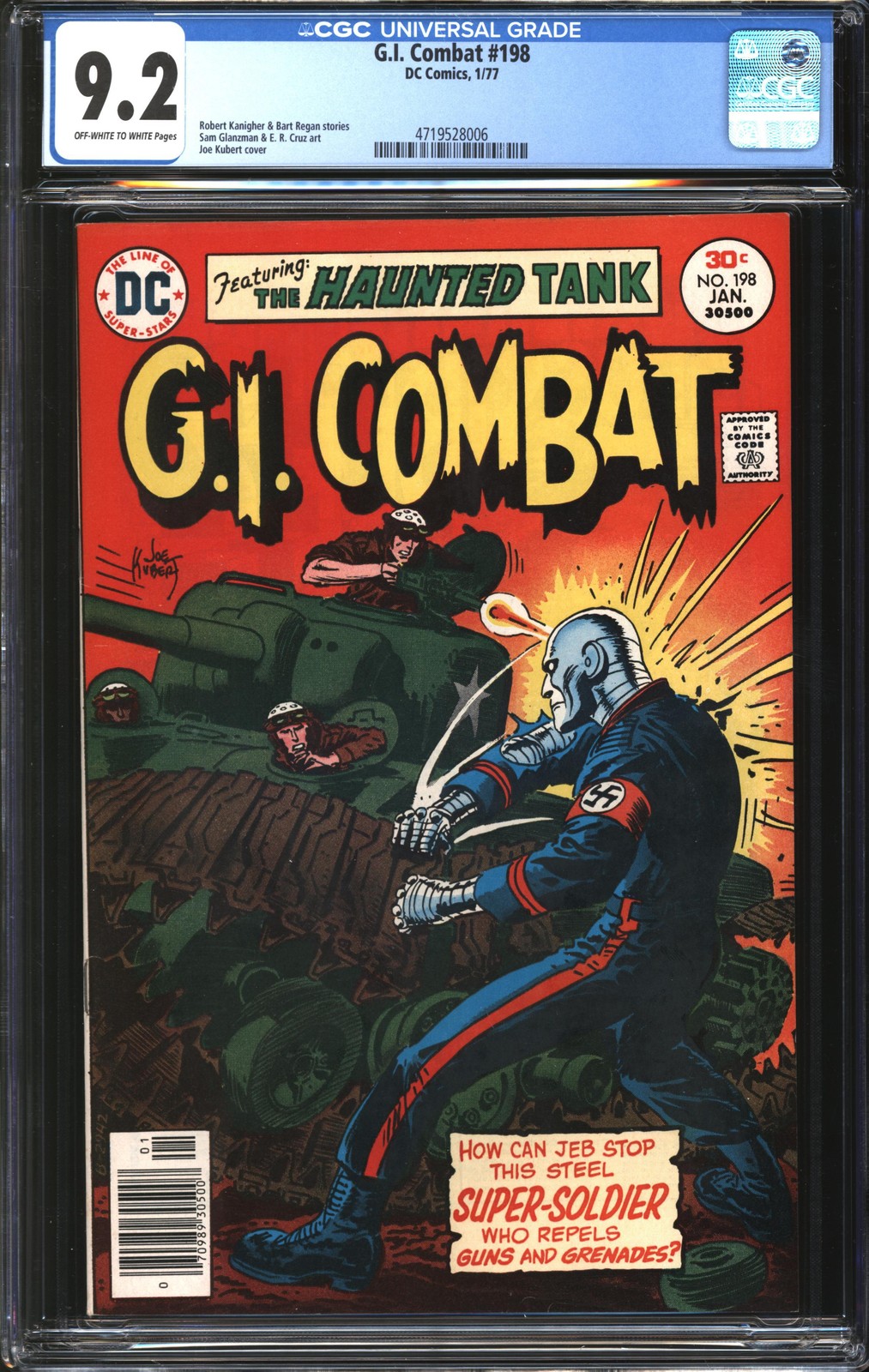 G.I. Combat (1957) #198 CGC 9.2 NM-