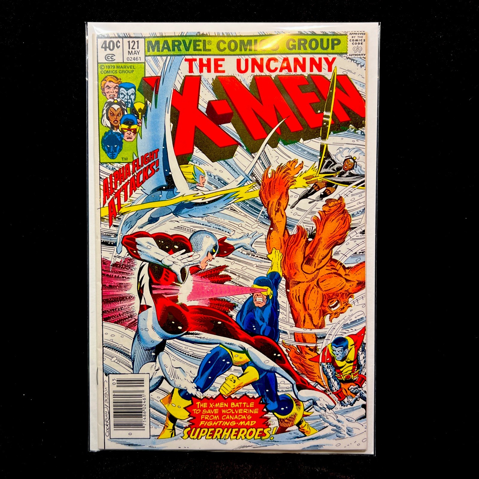 Uncanny X-Men 121 High Grade Marvel 1979 1st Full Alpha Flight Byrne Claremont