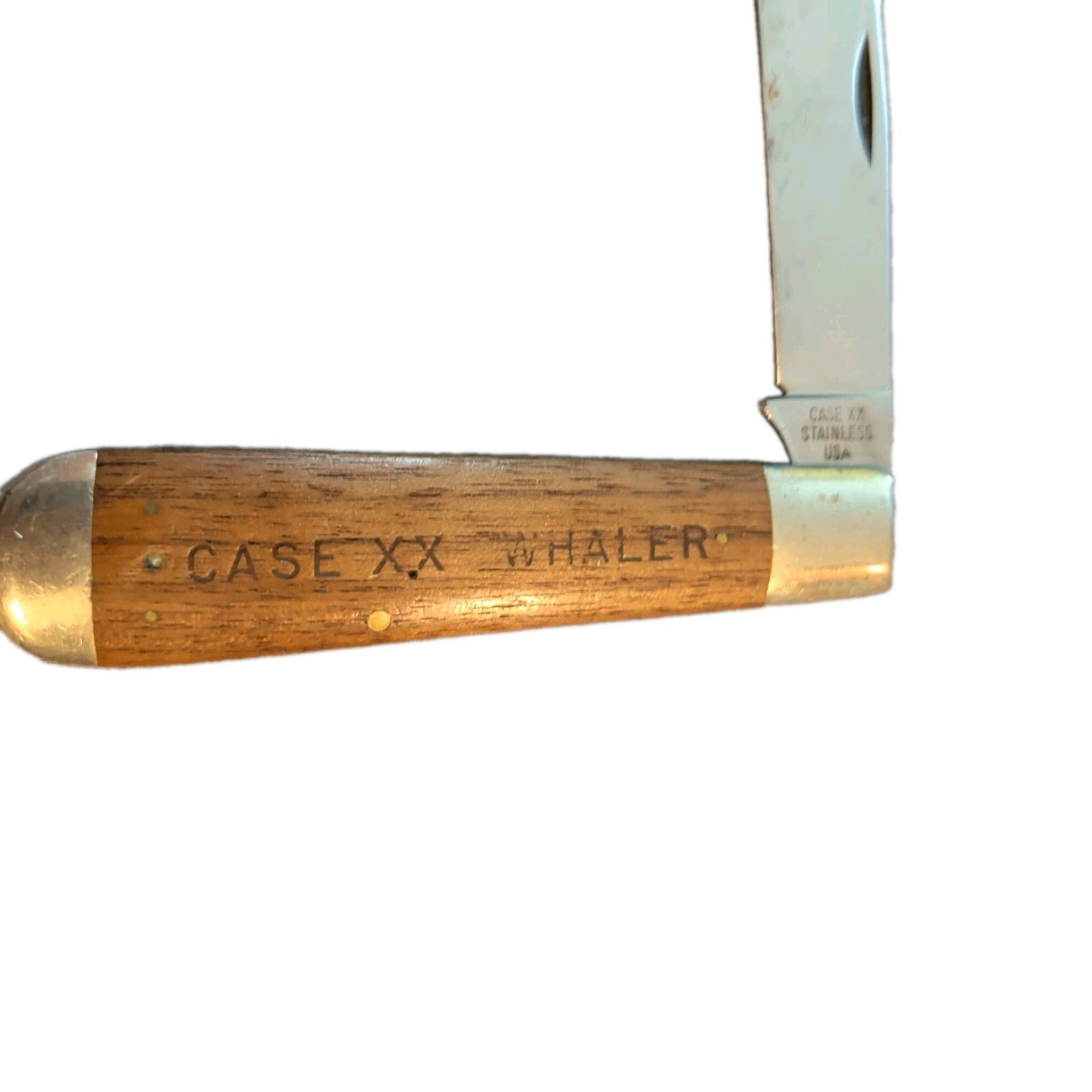 VINTAGE WOOD HANDLE CASE XX 1199 SH R WHALER KNIFE