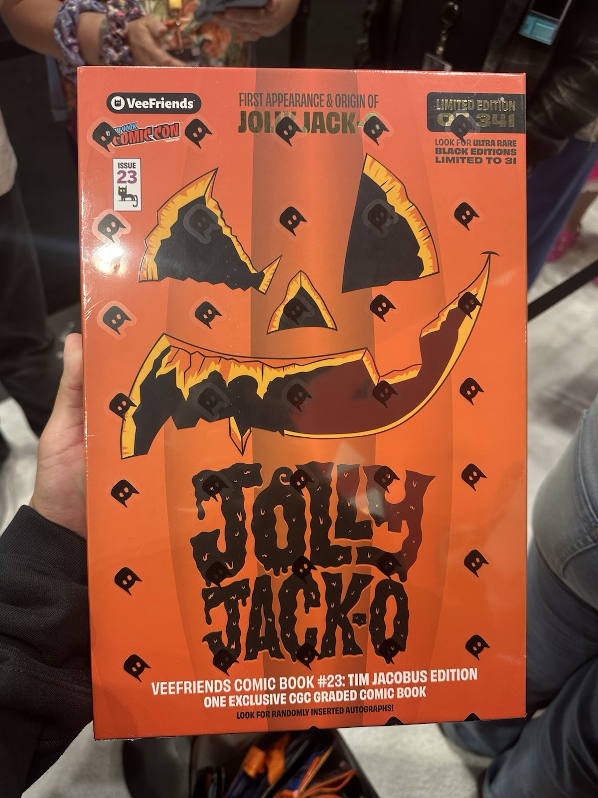 VeeFriends Comic #23 Jolly Jack-O NYCC 2026 Exclusive Sealed CGC Box /341