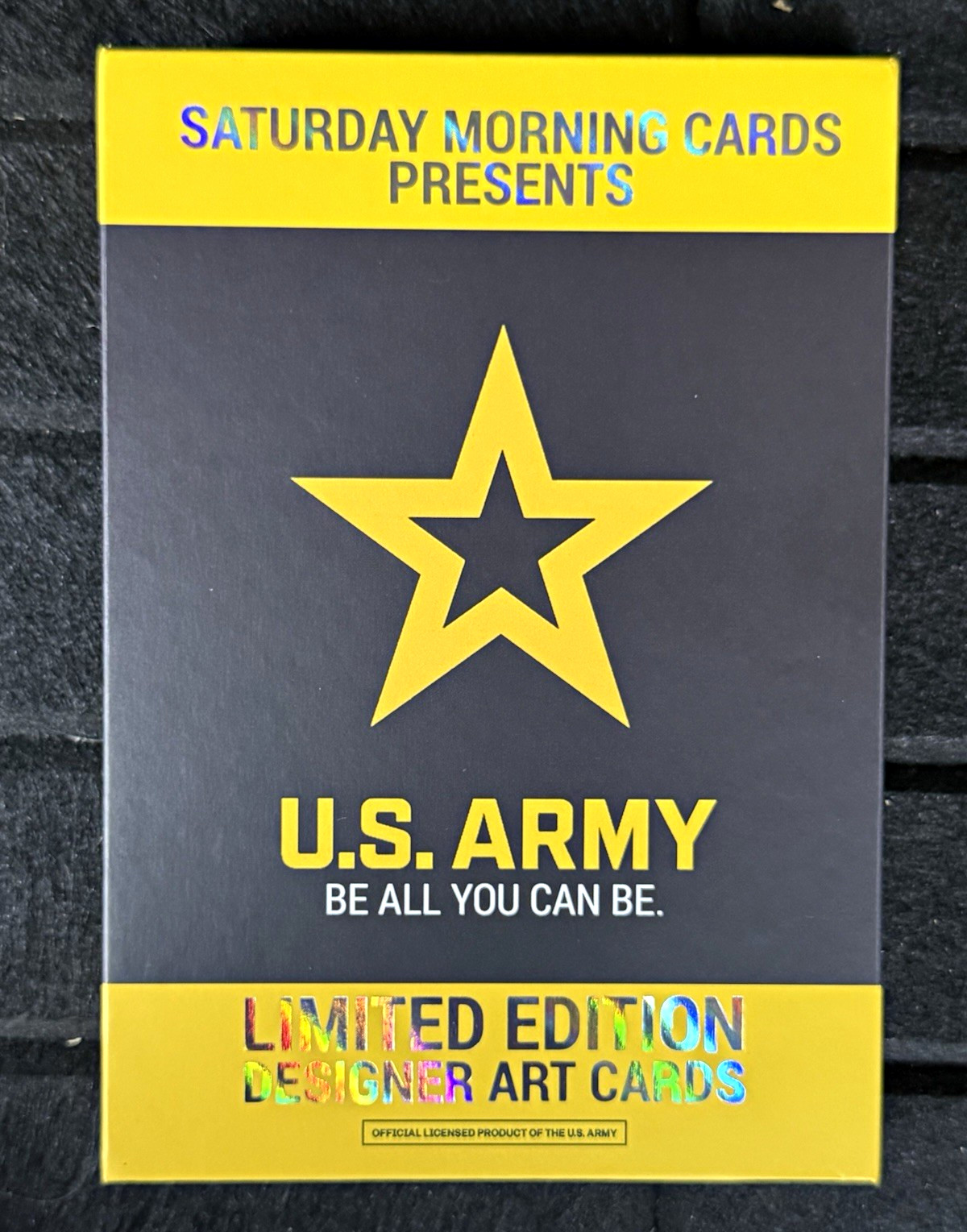 Saturday Morning Cards U.S. Army Limited Edition Designer Art Cards Sealed New