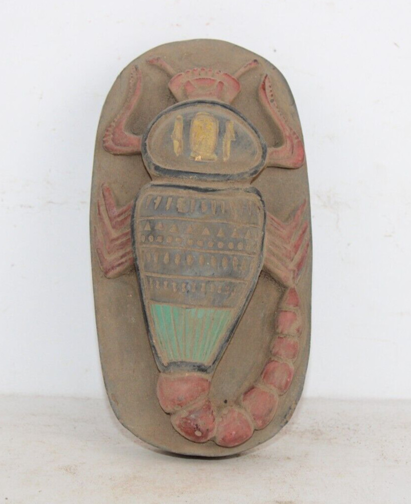 EGYPT HISTORY ANCIENT EGYPTIAN Serket Scorpion Amulet statue (HG)