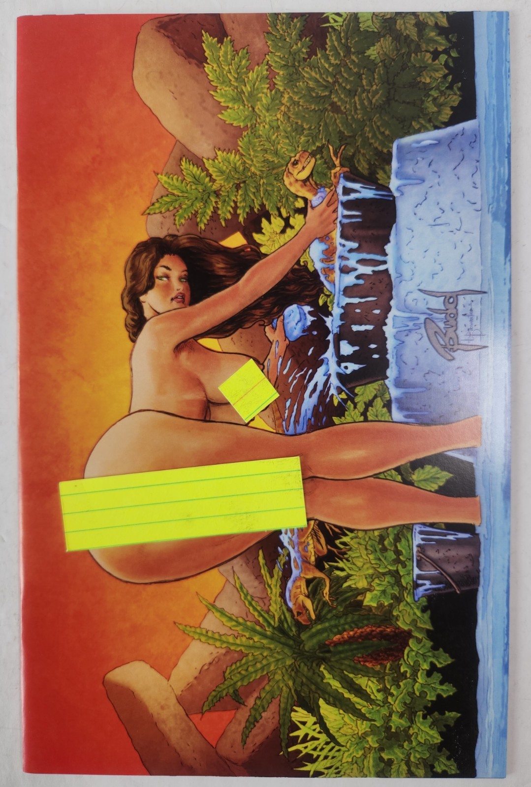 CAVEWOMAN GREATEST HITS BUDD ROOT VIRGIN VARIANT 2020 1st PRINT WITH COA LTD 400