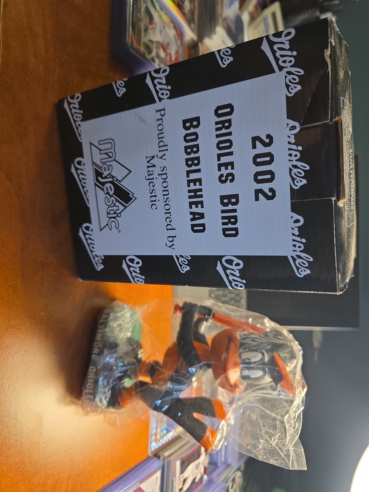 2002 Baltimore Orioles Bird Bobblehead July 15 2002 Giveaway Original Packaging