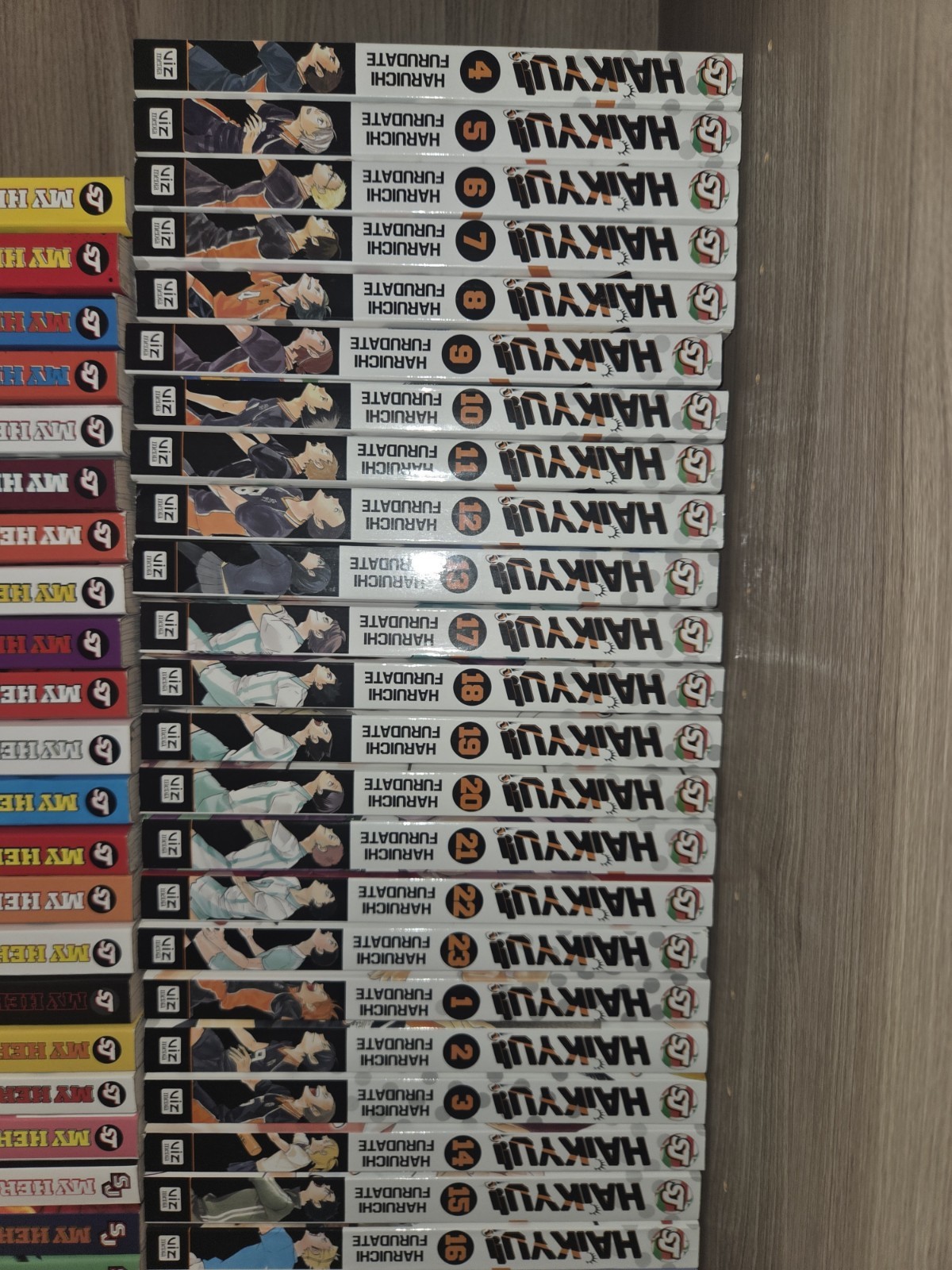 Haikyuu Haikyu Manga Volumes 1-45 Book Lot English Authentic complete Set 