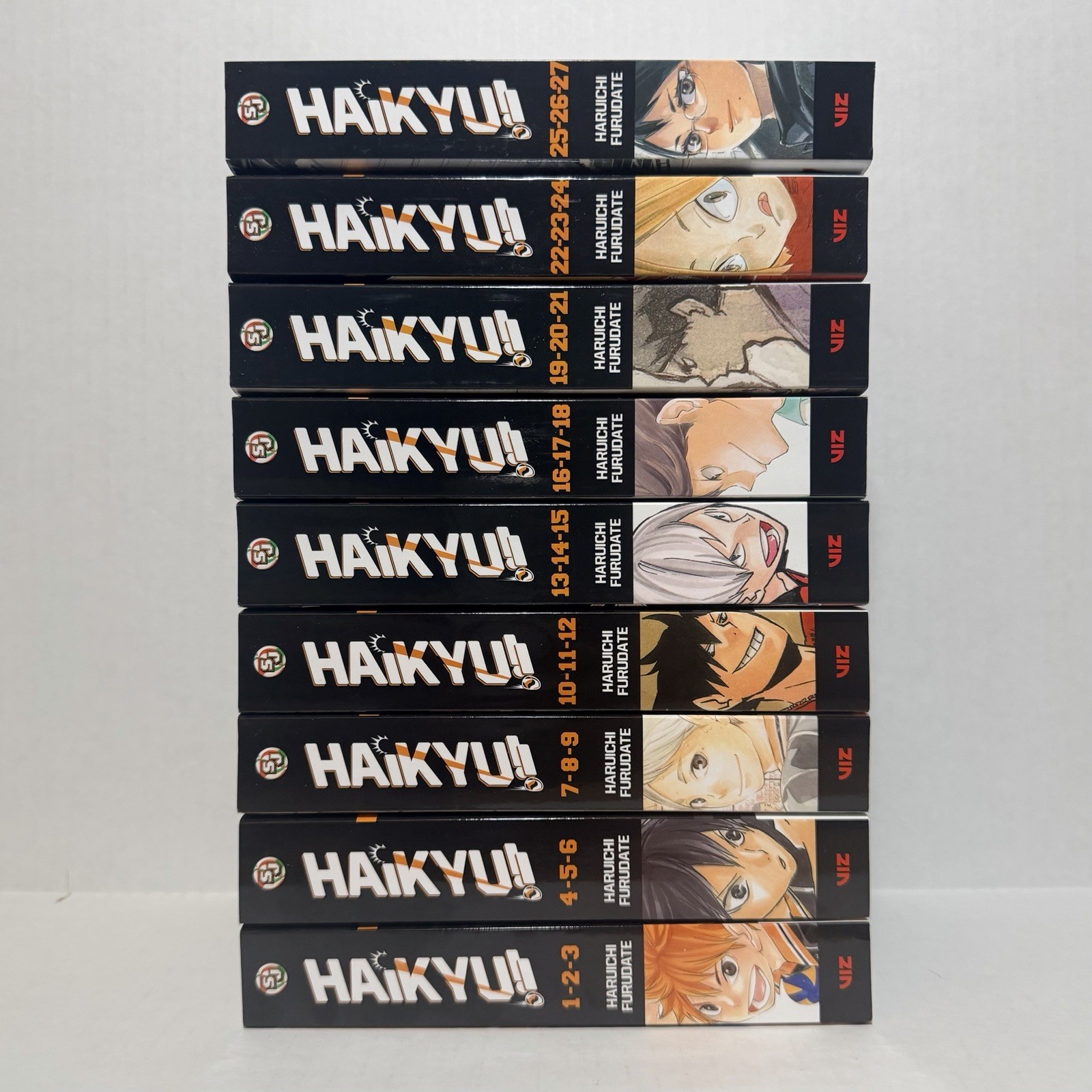 Haikyu Haikyuu Manga Omnibus Volumes 1-27 English New US Authentic Viz Media