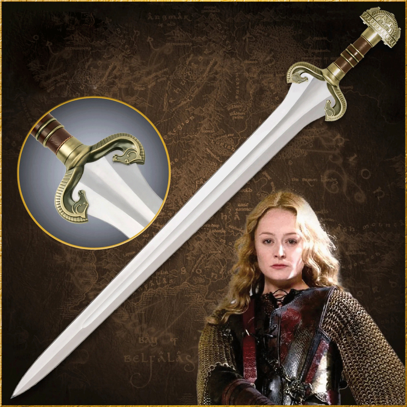 Eowyn Sword of Rohan Princes Handmade 38