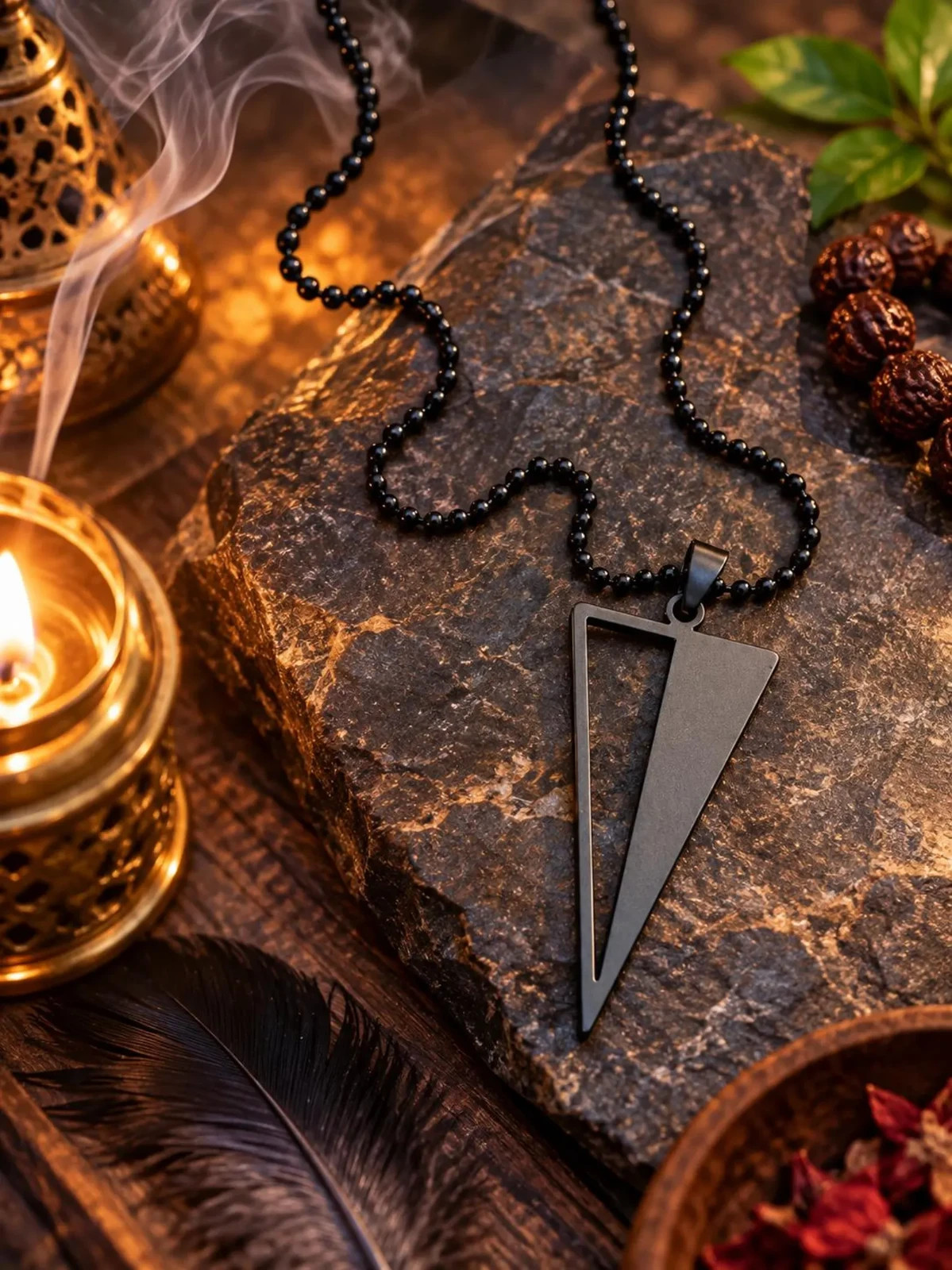 9999X Power Aghori MaaKali Ashta Siddhi Necklace Obtain Occult Psychic Powers A+
