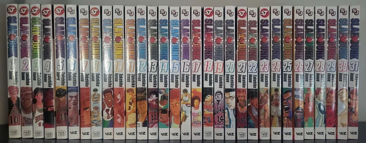 Slam Dunk Manga Volumes Vol 1-31 Complete English Viz Shonen Jump Takehiko Inoue