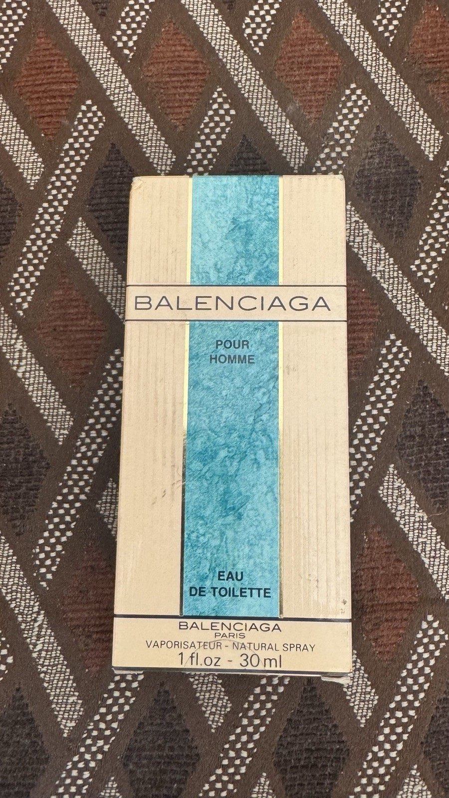 Balenciaga Pour Homme Eau de Toilette 30 ML Spray Rare Vintage 1990 NEW