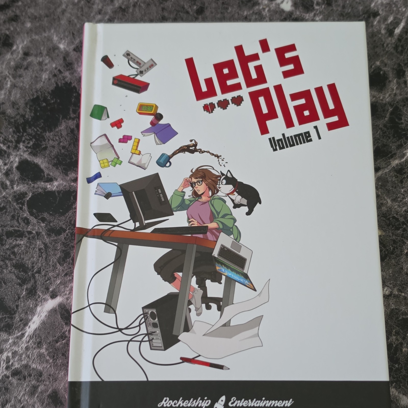 Let's Play Vol. 1 Hardcover Graphic Novel by Leeanne M. Krecic 2019