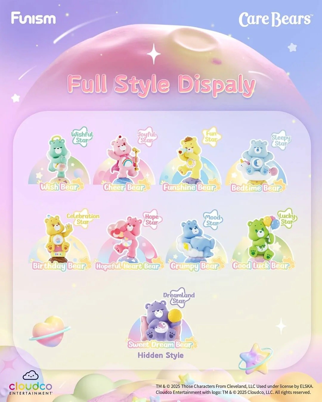Funism Care Bears Planet of Joy Series Figure Blind Box
