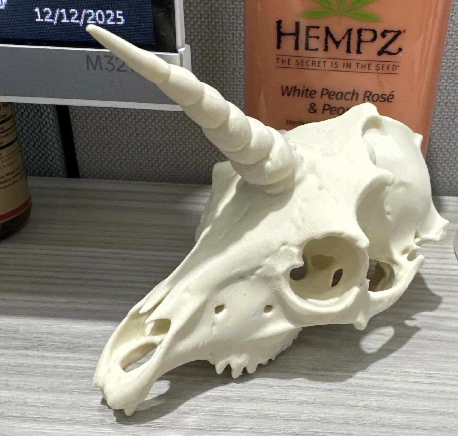 Unicorn Skull 3D Printed