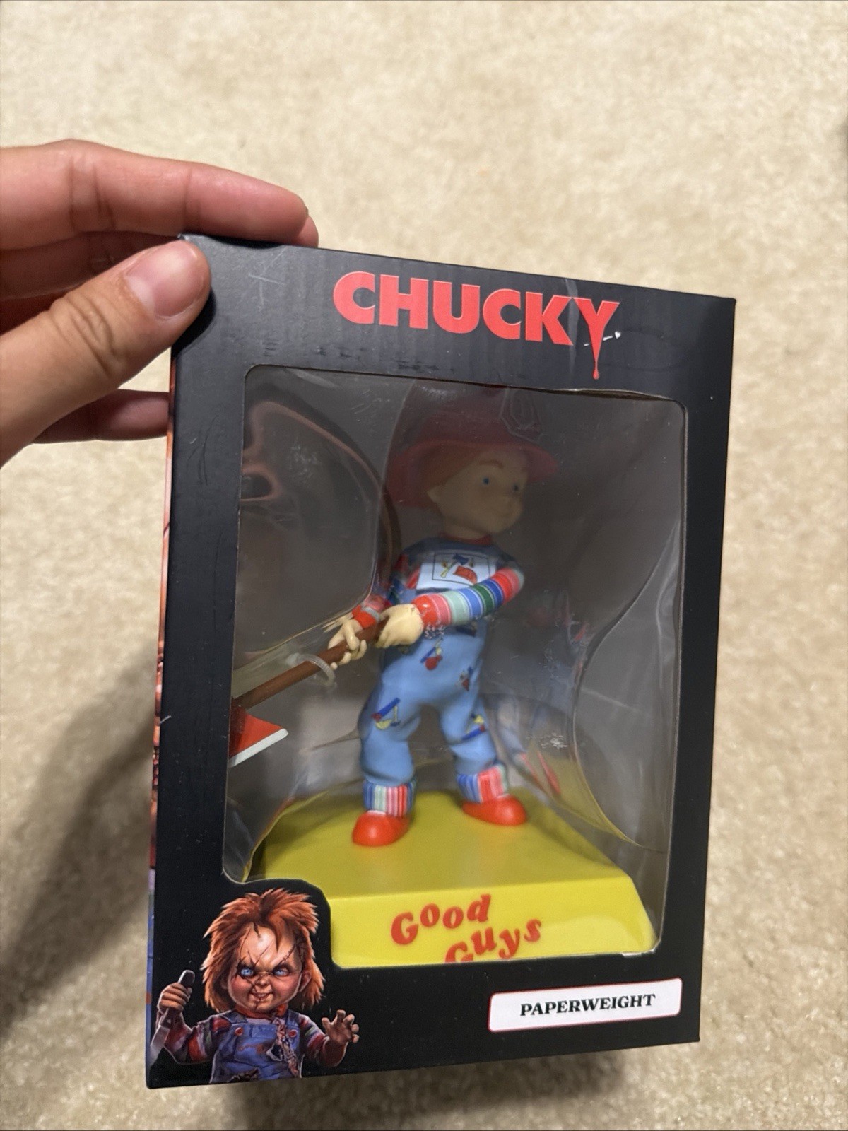 Paperweight Chucky Good Guys Figurine Child's Play Horror