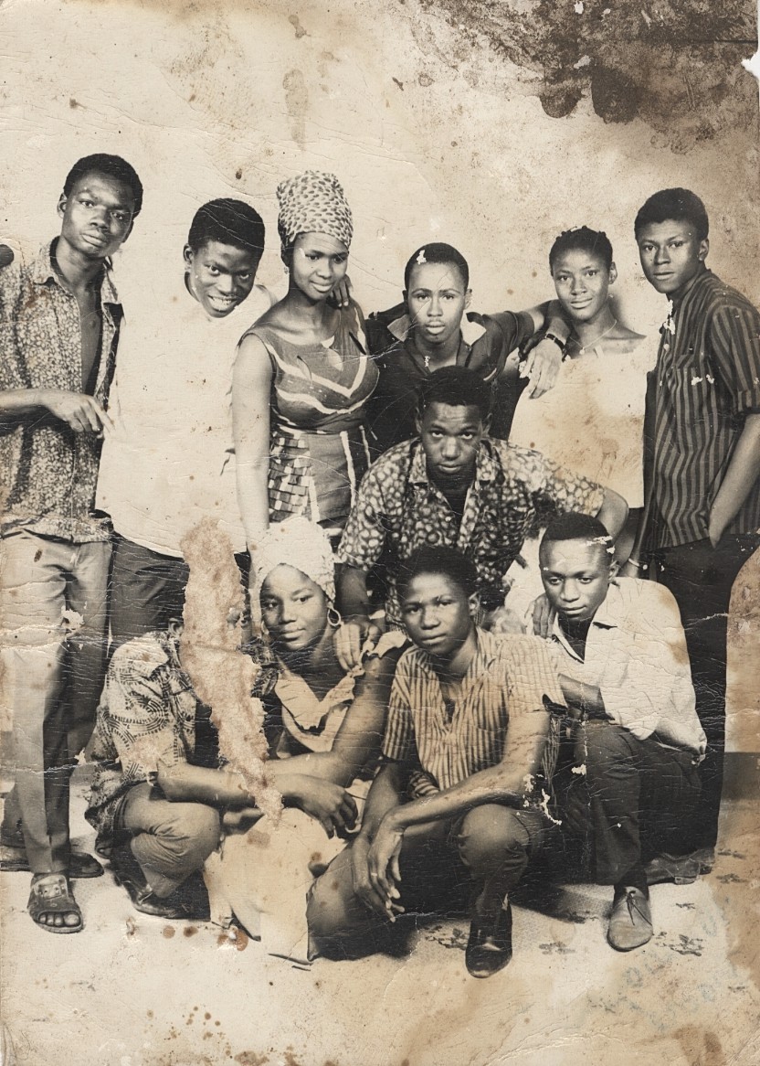 c. 1970's Young Group at a Party, Mali Photograph