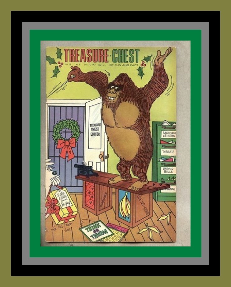 Treasure Chest Vol 23 #8-1967 fn+ 6.5 Douglas Macarthur Battlefield General 