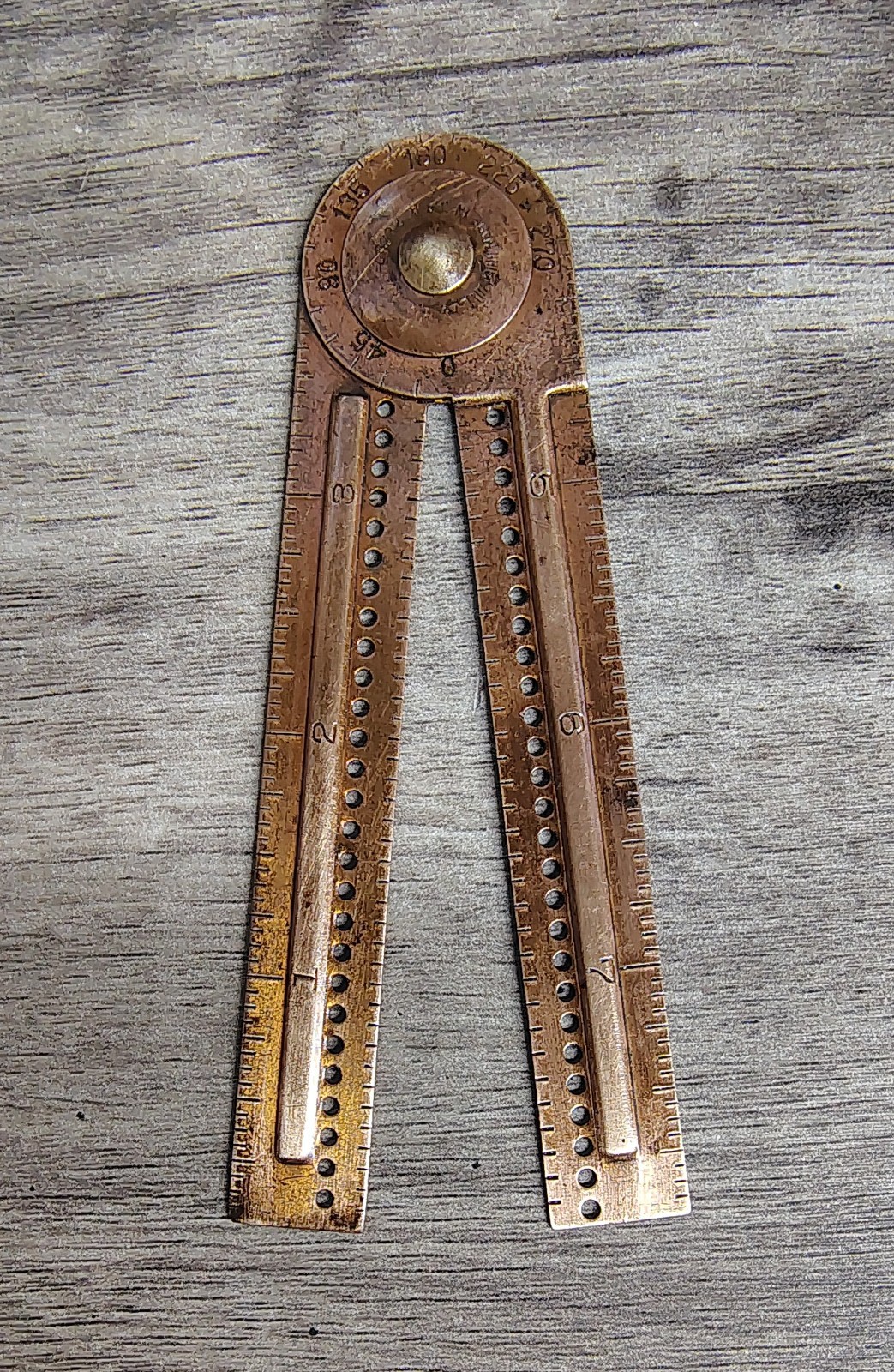 🗽VINTAGE B&B COPPER FOLDING 8
