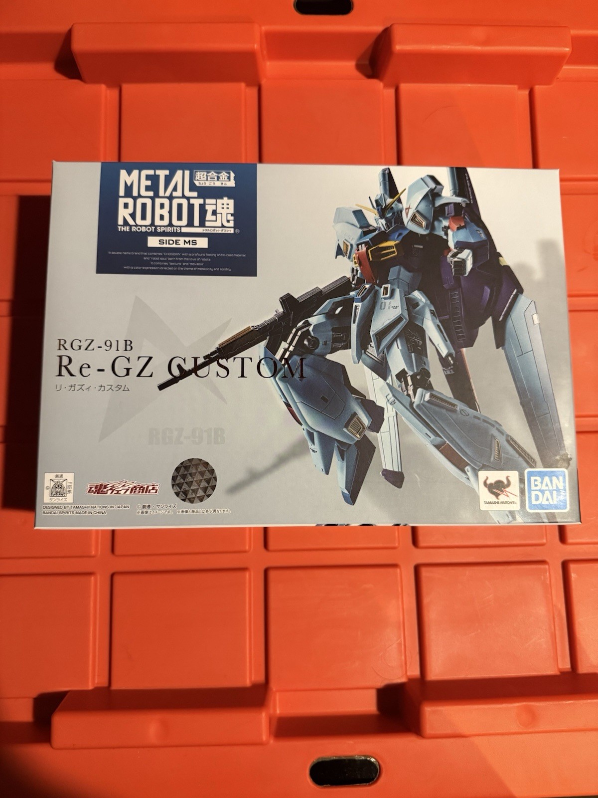 BANDAI METAL ROBOT SPIRITS SIDE MS RGZ-91B Re-GZ Custom Char\'s Counterattack