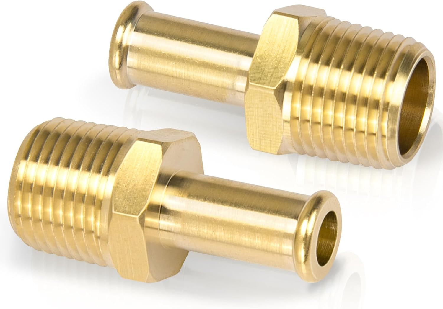 65380 Fuel Hose Fittings for Holley 12-289-11 and 350 SBC Fuel Pump for Holley 1