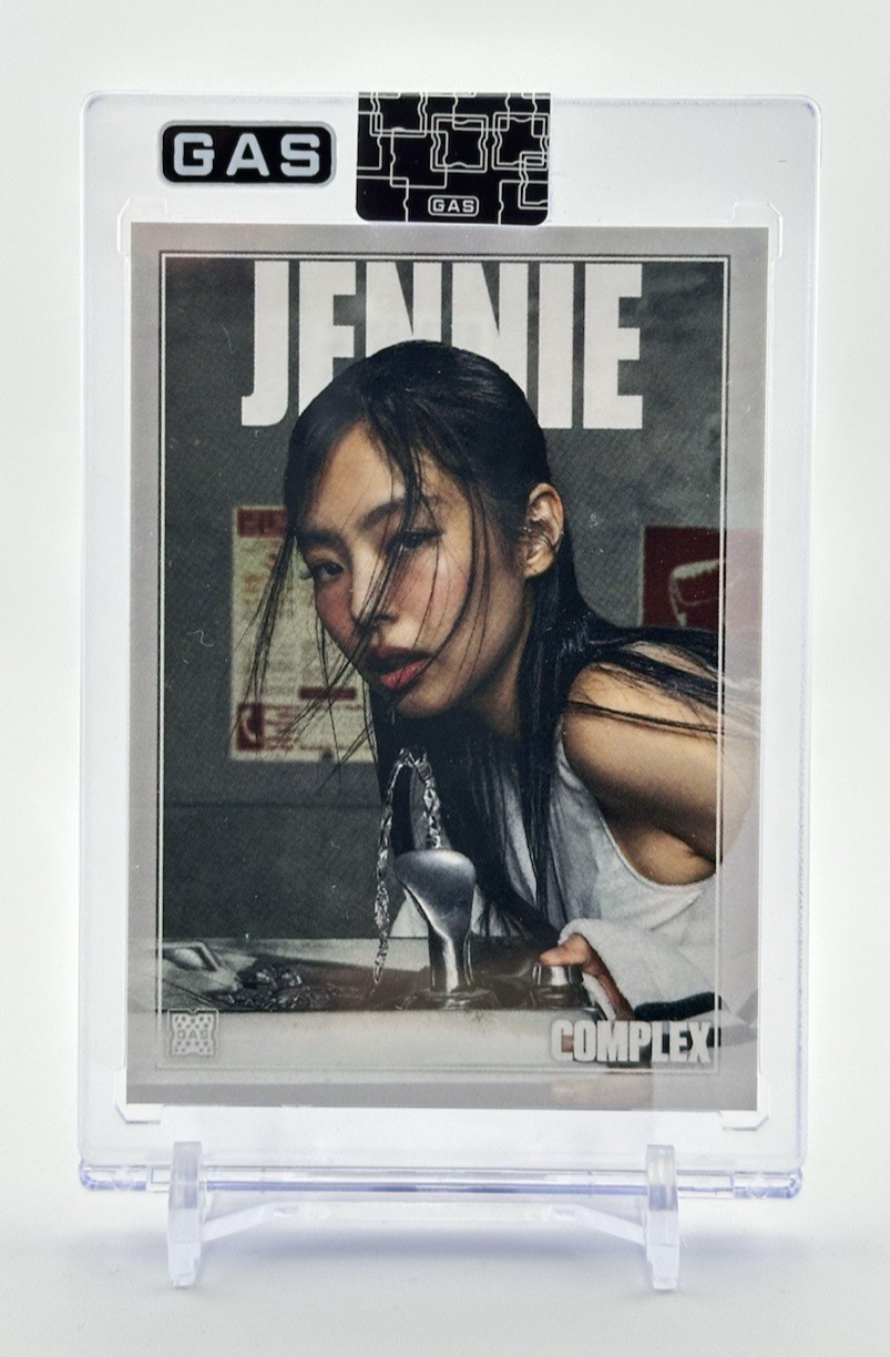 2025 BLACKPINK Jennie Kim x Complex GAS Base Trading Card QTY